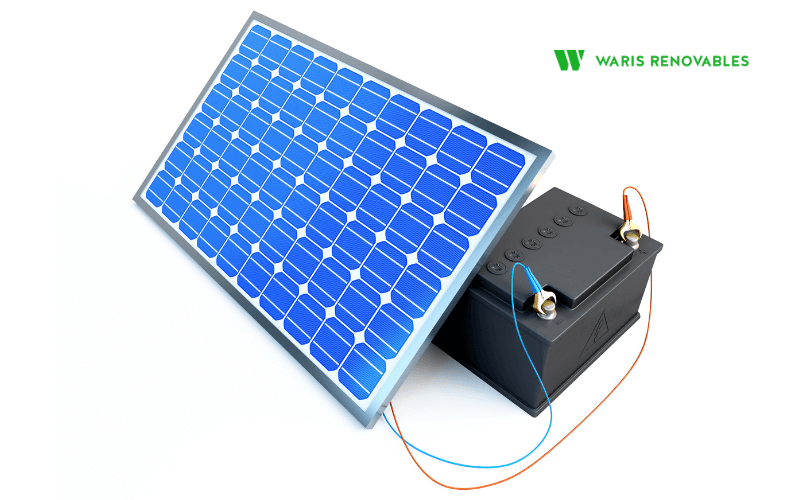 tipos de baterias para sistemas de placas solares en casas