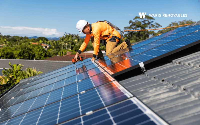 medidas placas solares normales tejado casa