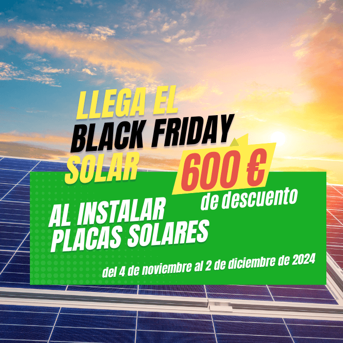 promocion black friday placas soalres madrid