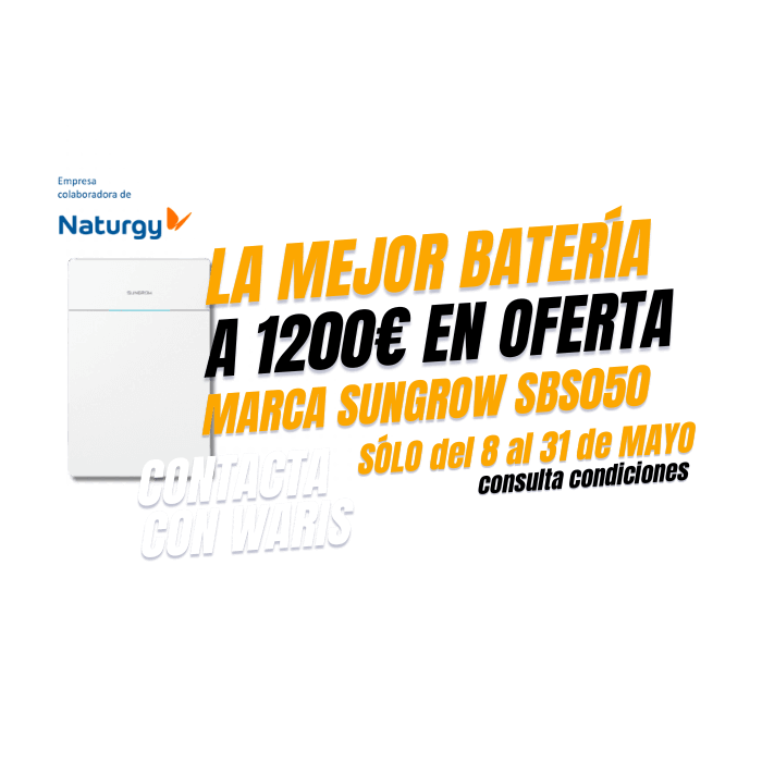 oferta bateria para placas solares
