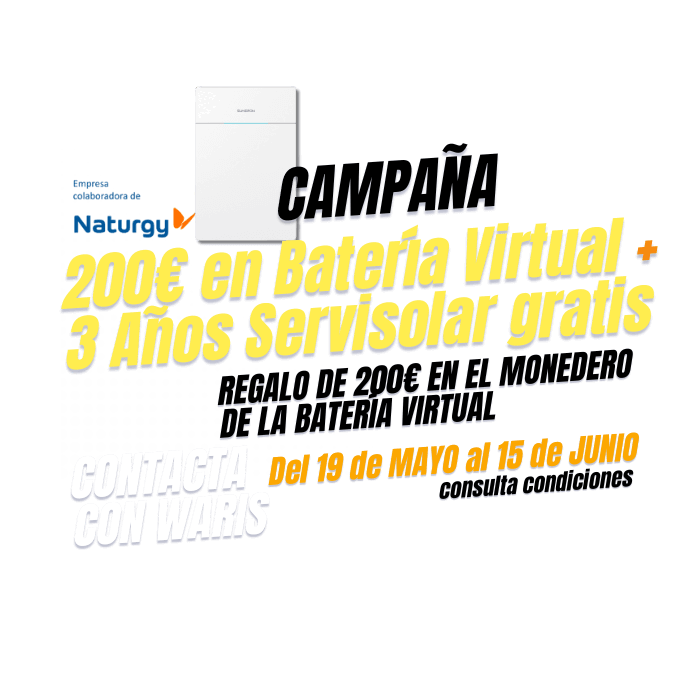 oferta bateria virtual para placas solares