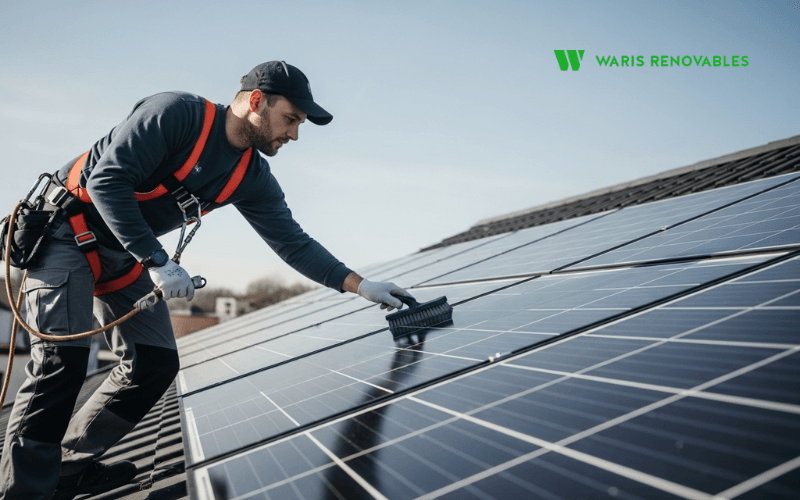 es necesario el mantenimiento de los paneles solares