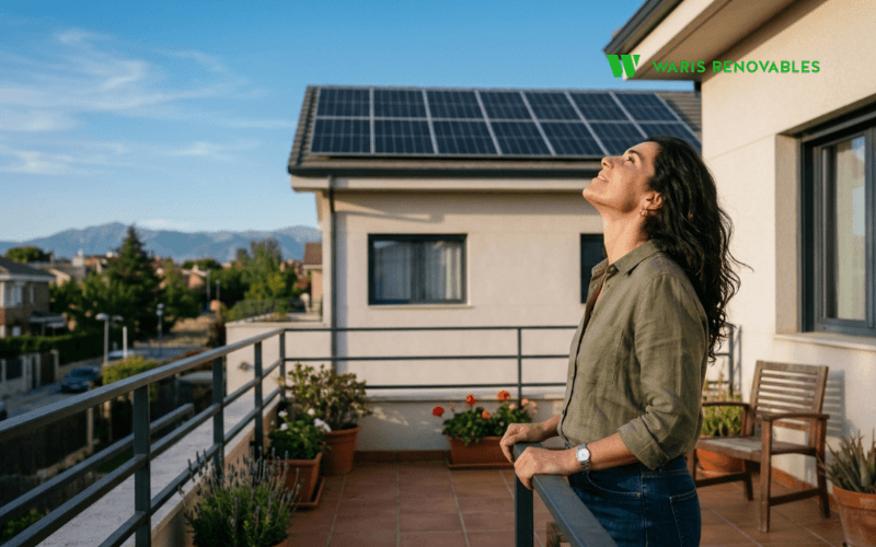 bateria virtual para autoconsumo solar en una vivienda de madrid