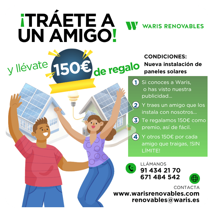 promo descuento trae un amigo paneles solares
